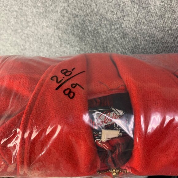 Vintage 1950’s  Woolrich Woolen Mills Flannel Lined  Wool Red Jacket‎ Women 14 - Picture 11 of 11